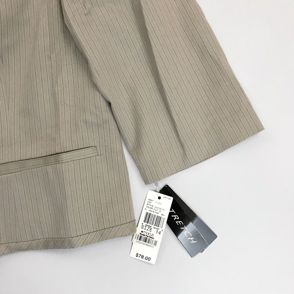 AGB Pinstripe Blazer - Picture 3 of 7